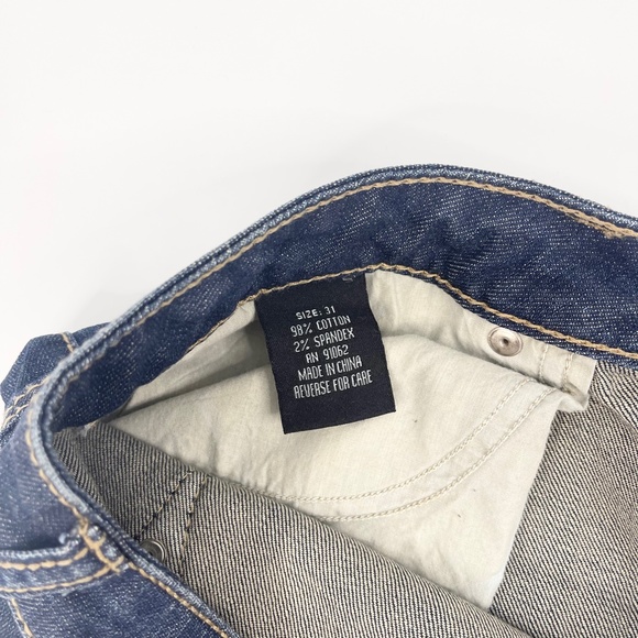 S&P by Standards and Practices Women’s Denim Shorts Size 31 Raw Hem Cutoff - Picture 8 of 9